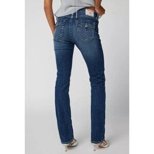 True Religion Billy‎ Straight Jeans Womens Size 30 EUC Made in USA